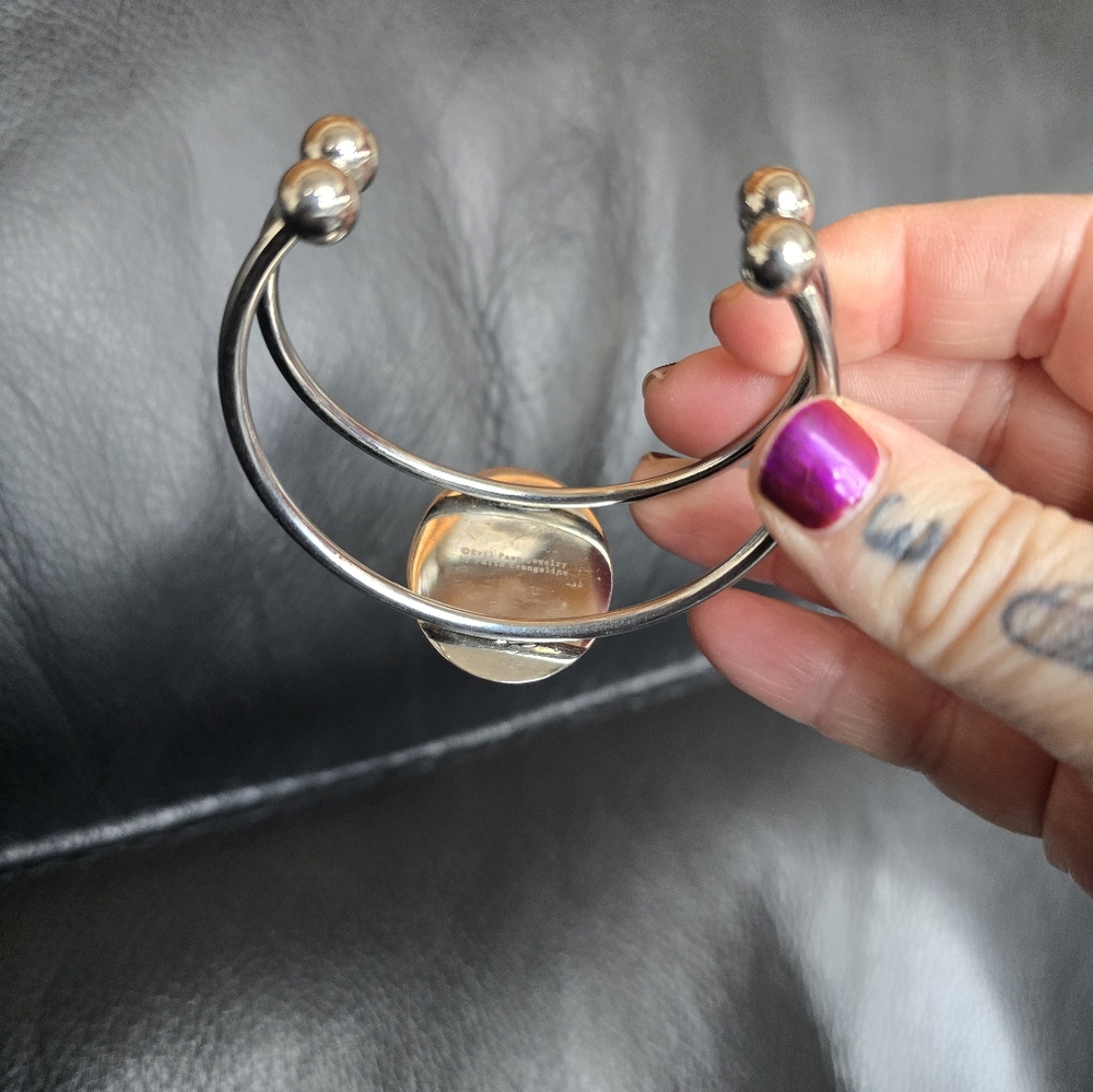 Discontinued Evil Pawn Jewelry Amethyst Cuff Brac… - image 6